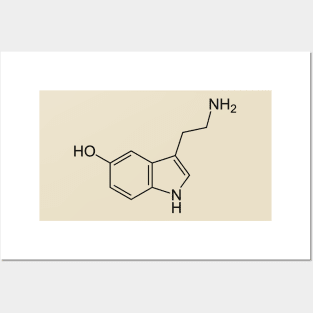 Serotonin Posters and Art